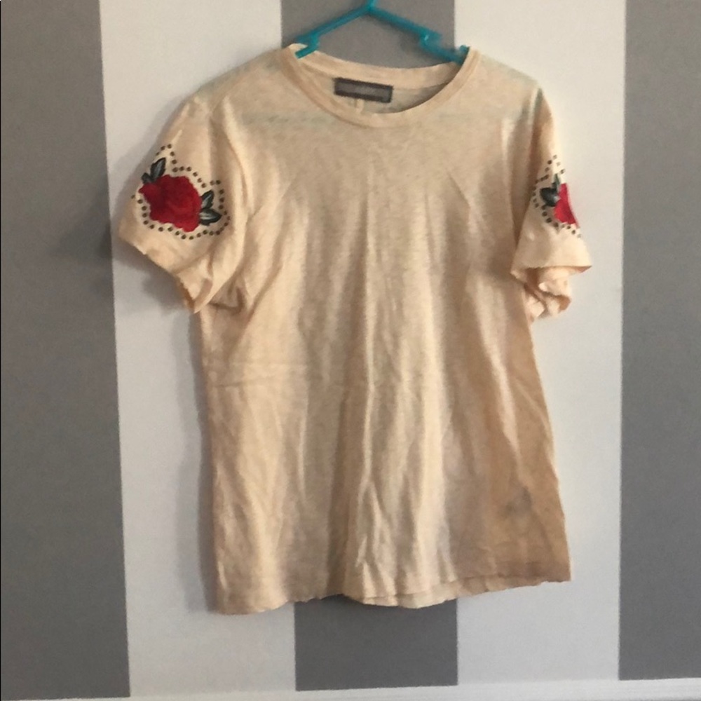 simple light-orange tee!